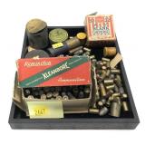 Lot: Vintage box of Remington .38 Cal.