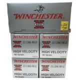 x5- Bricks of .22 LR. Winchester SuperX cartridges