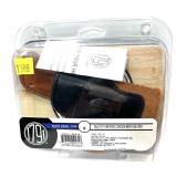 1791 Multi-fit size 3 brown on black RH holster,