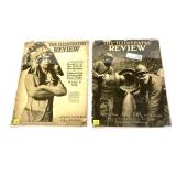 Lot: 2 Illustrated Review WWI Magazines, March