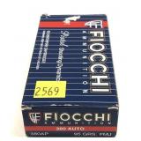 Box of Fiocchi .380 AUTO 95 gr FMJ Cartridges,