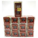 x13- Boxes of .17 HMR 20-grain XTP Hornady