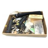 Lot: Assorted gun parts, AR, swivels and more