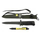 U.S. M5 A1 knife/bayonet in U.S. M8A1 scabbard