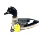 Frank Coombs Drake Goldeneye wooden carved duck