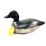 Hen Whistler wooden carved duck decoy, Alex Bay,