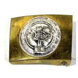 WWII German Mining Belt Buckle