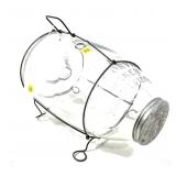 C. F. Orvis Glass minnow trap, Manchester, VT