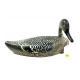 Wooden duck decoy