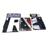 Lot: Donald Trump Flags, "Trump Won", "Trump