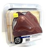 1791 Open top K Frame Revolver size 3 brown RH