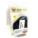 1836 Texas Series multi-fit black RH leather