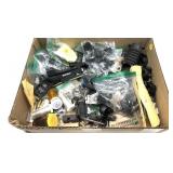 Lot: Gun Parts, Chokes, scope rings, magazine