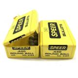 Lot: Speer 440 round ball