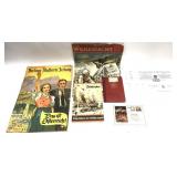 Lot: German magazines, booklets, postcard and