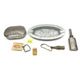 Lot: DuPont tray, mini oil can, Coca-Cola