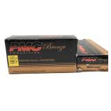 x2- Boxes of 9mm Luger 115-grain FMJ PMC bronze