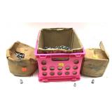 Large lot of assorted lead bullets, (3 partial