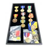 Lot: Assorted U.S. and Foreign Medals