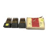 Lot, 44 Rds. of .30 Cal. M2 (.30-06) w/3 Garand