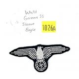 WWII German SS Sleeve Eagle