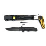 Schrade Survival knife and Slingshot SCHF39
