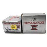 x2- Boxes of .454 Casull 250-grain jacketed HP