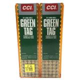x2- Boxes of .22 LR. CCI Green tag competition