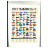 Framed "Head-of-the-Charles Regatta" Poster