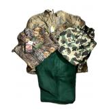 Lot: Camo Jacket/ Hoody Size XL, Zip Up