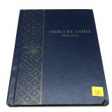 x72-Mercury dimes, partial set -x72 dimes -Sold by