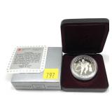 1993 Canadian Proof dollar, .925 sterling