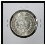 1896 Morgan dollar, gem B.U.