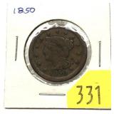 1850 U.S. large cent