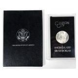 1883-CC GSA Morgan dollar, slab certified gem-B.U.