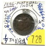 1886 Portugal half tanga