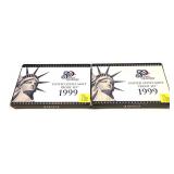 x2- 1999 Proof sets -x2 sets - Sold by the piece,