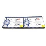 x2- 2004 Proof sets -x2 sets - Sold by the piece,