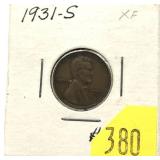 1931-S Lincoln cent