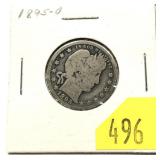 1895-O Barber quarter