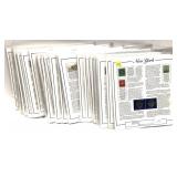 State quarter and stamp set, 35 pcs.