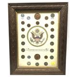 Wartime coin set with silver