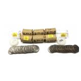 x8- Rolls of Kennedy half dollars: 1972-1976 -x8