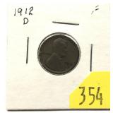 1912-D Lincoln cent