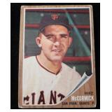 Mike McCormick 1962 Topps #107