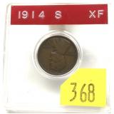 1914-S Lincoln cent