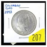1893 Columbian Expo half dollar