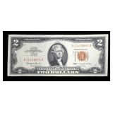 $2 red seal note series of 1963