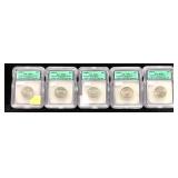 Lot, 2006-D State quarters ICG slab certified