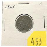 1865 3-cent nickel